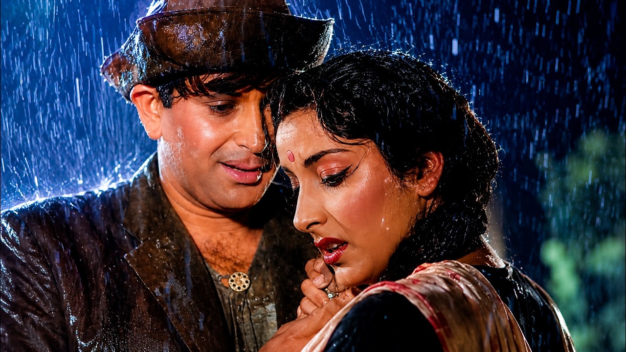 Iconic Rain Song ☔ :  प्यार हुआ इकरार हुआ | Raj Kapoor & Nargis Romantic Classic | Shree 420 (1955)