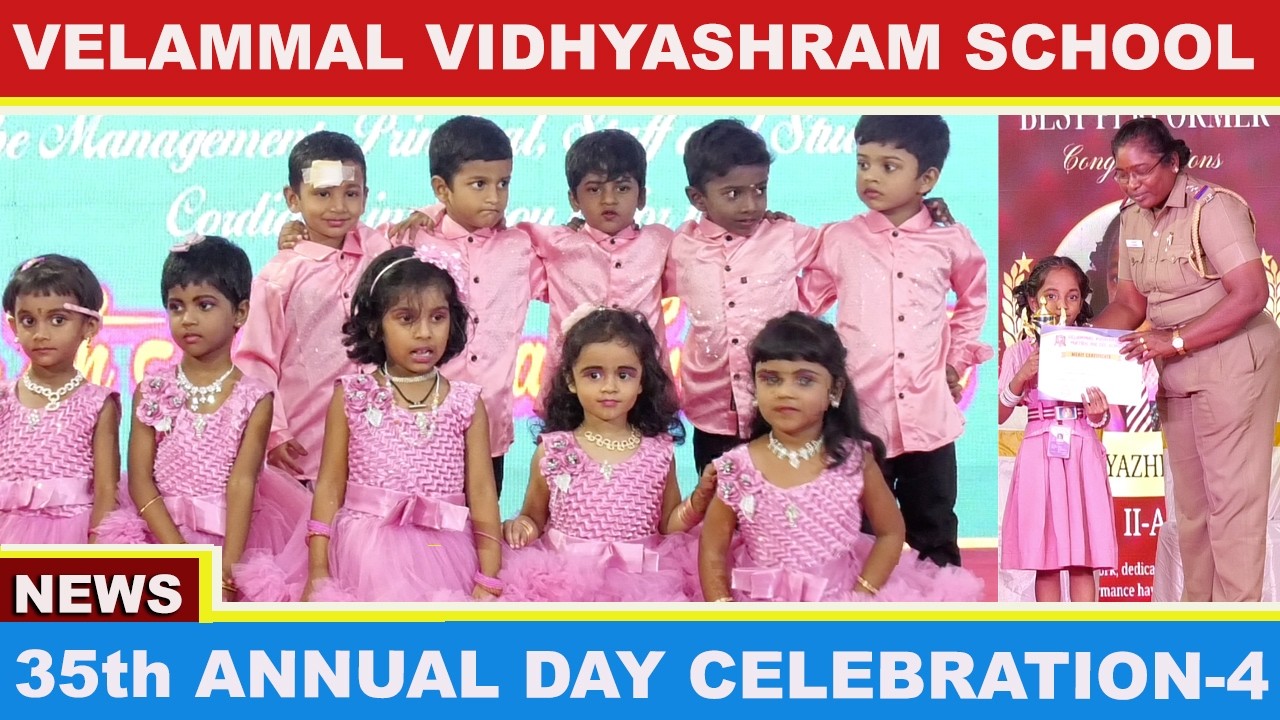 Annual Day Celebration 2026 | Velammal Vidhyashram Matric School Lakshmi Nagar Maduravoyal | Part -4