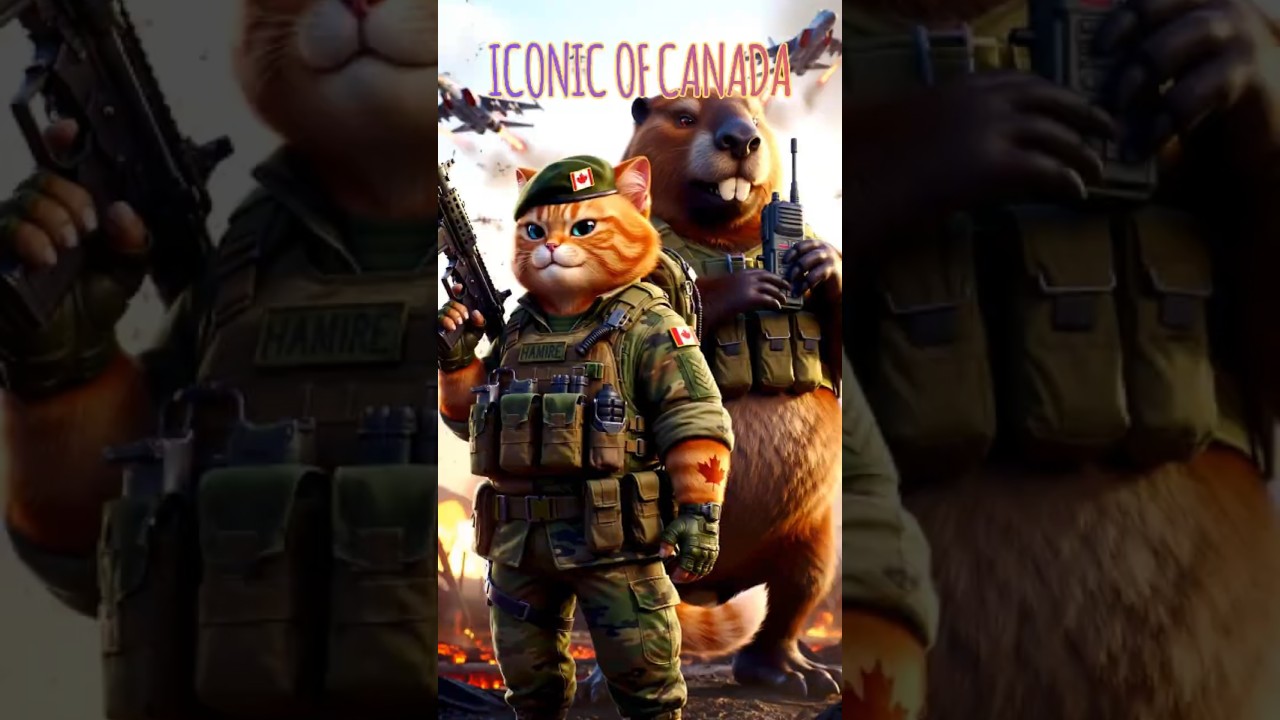 Canada's army of Cats and Beavers 🇨🇦 