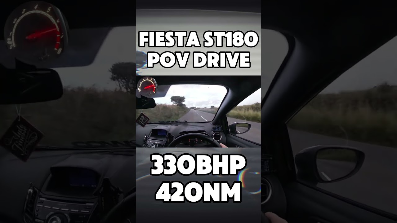 Ford Fiesta ST180 POV Drive #fiesta #pov #stage3 #modifed