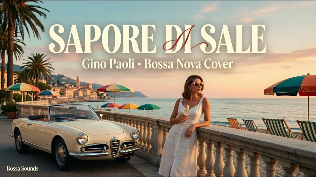 Gino Paoli &ndash; Sapore di Sale (Bossa Nova Cover) 🌊✨ Female Vocal Tribute | Bossa Sounds