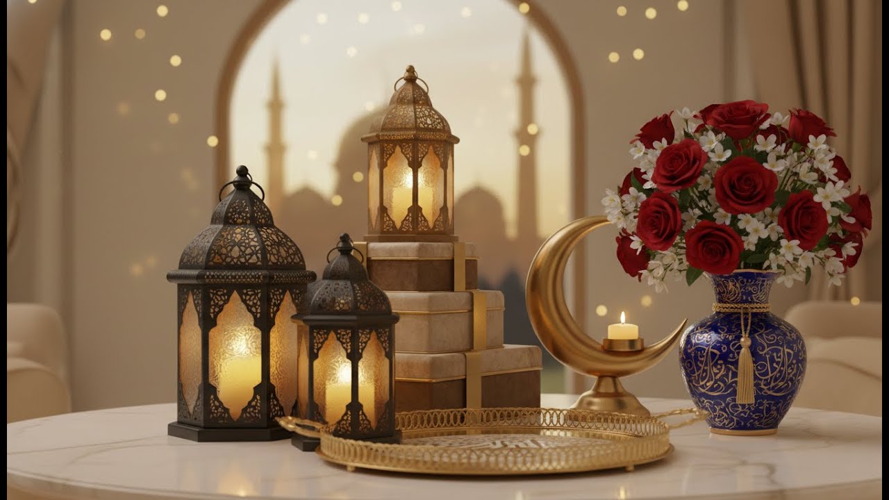 Peaceful Ramadan Instrumental Background Music 2026 🌙 Soothing Islamic Ambience & Tranquil Mood