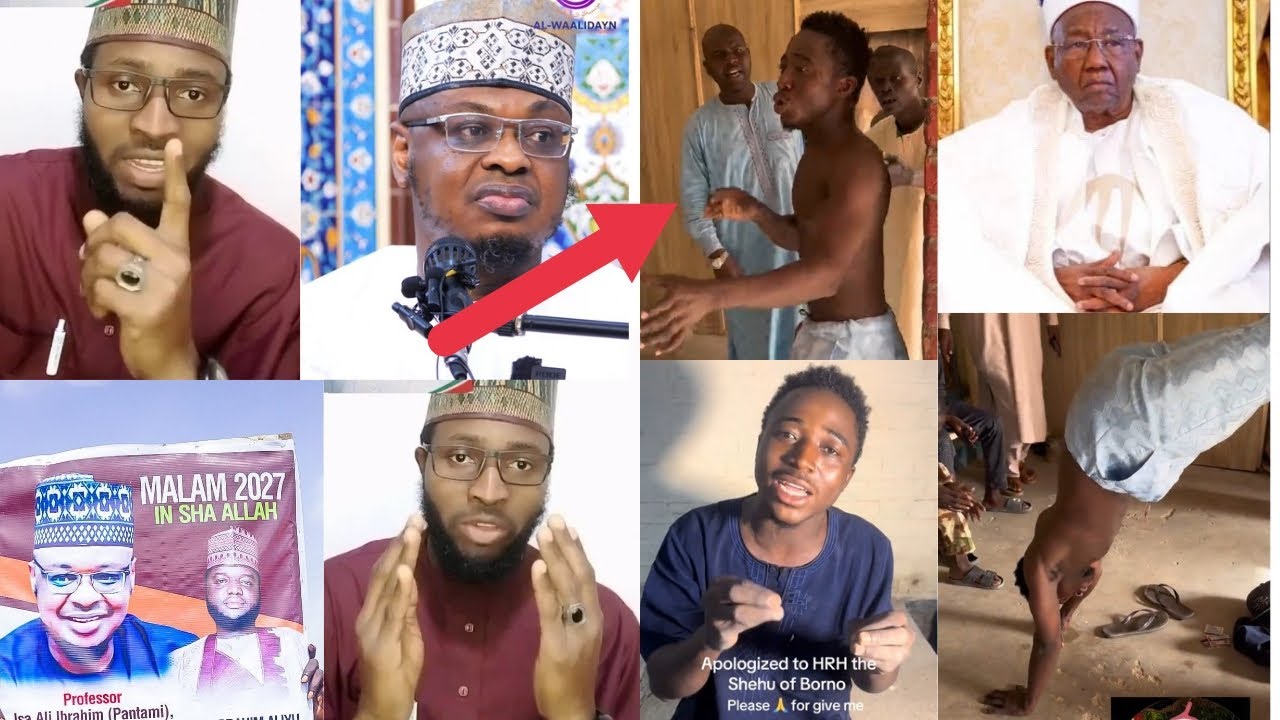 Allah Ka Lalata Takarar Da Sheikh Isa Pantami Yake Nema:Dr.Husaini/Fadawan Shehun Borno Sun Zane Wa