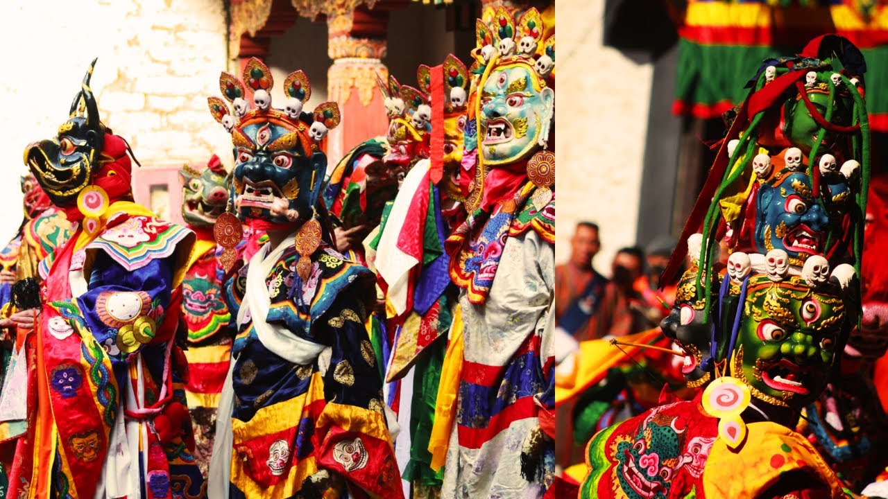 Deygyed Bakcham || Trashigang Tshechu 2024 || Mask Dance || Festival in Bhutan || Buddhist Dance