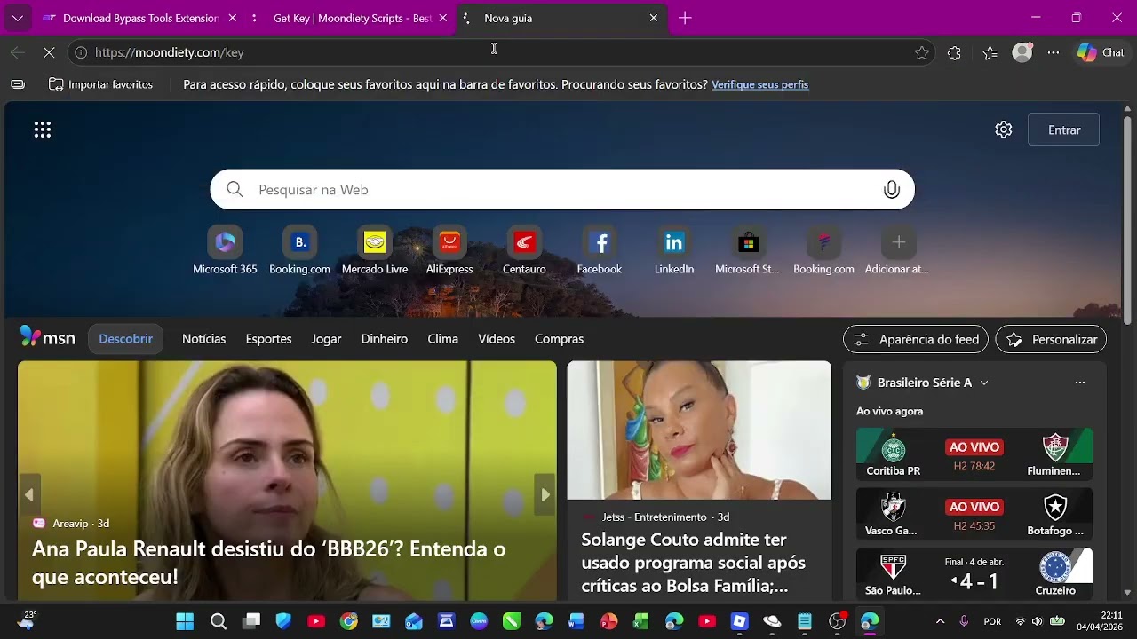 como burlar o linkvertise e lootlabs (VERS&Atilde;O PC)