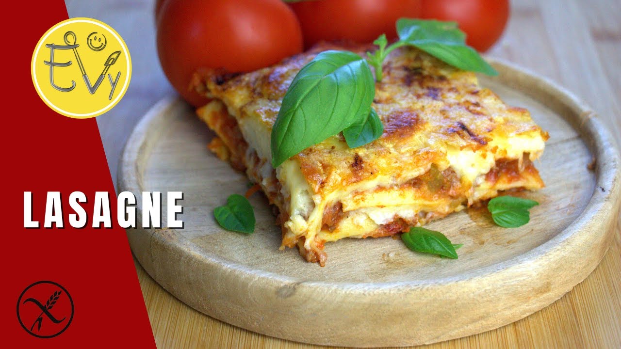 Das ultimative Lasagne Rezept - glutenfrei und mega lecker!
