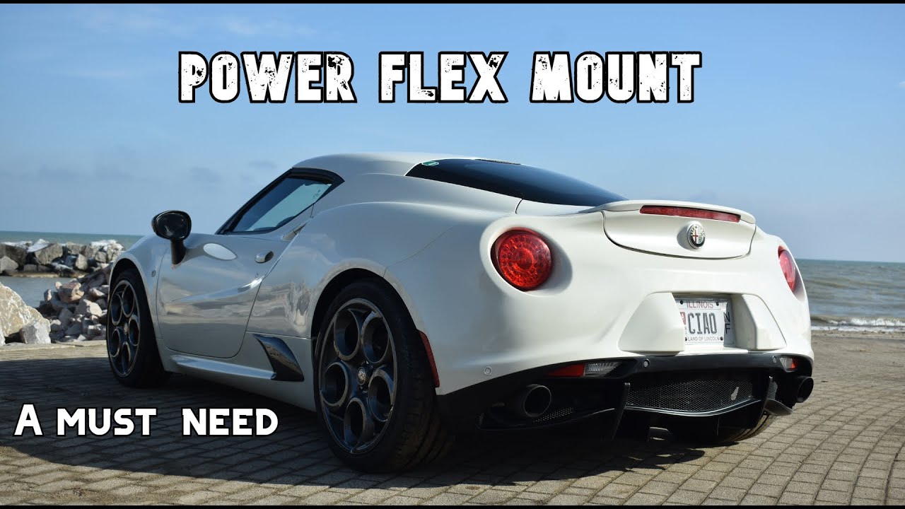 Alfa Romeo 4C - Motor Mount Upgrade