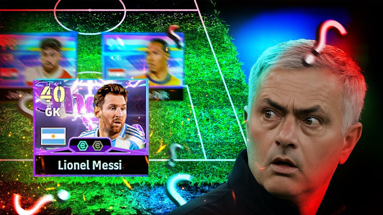 لما حطيت ميسي في مركز حراسة المرمة⚽🧤.... النتيجة مش طبيعية 😂