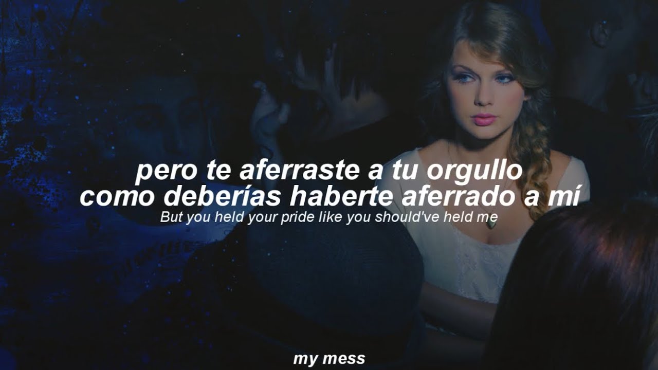 taylor swift - the story of us (taylor's version) (traducida al español)