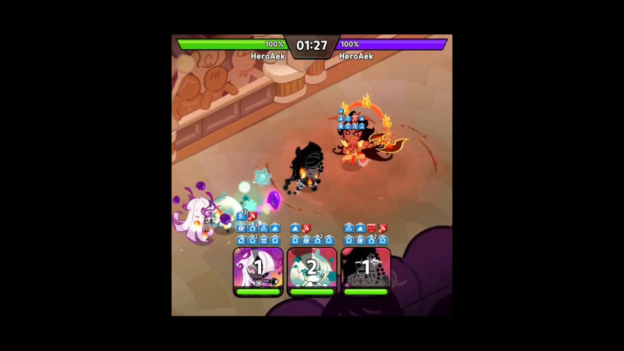 3 печенья из теста против печенья с жгучими специями 💀 #cookierunkingdom #cookierun #crk