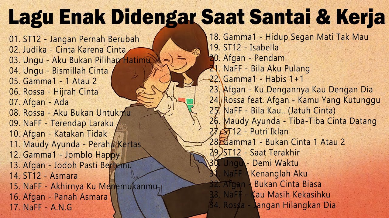 Lagu Enak Didengar Saat Santai & Kerja & Tidur 🏆 Lagu Pop Indonesia Terpopuler 2026