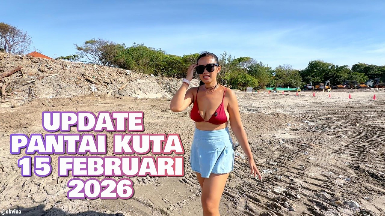 Yang Sering Ditanya Netizen Saat Aku Live!!! Update Kondisi Pantai Kuta 15 Februari 2026