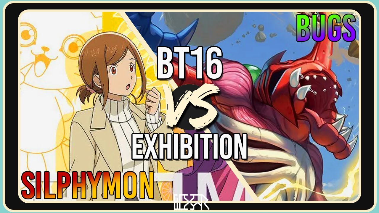 Silphymon vs TyrantKabuterimon [Digimon TCG BT16 Exhibition Match] Match Commentary
