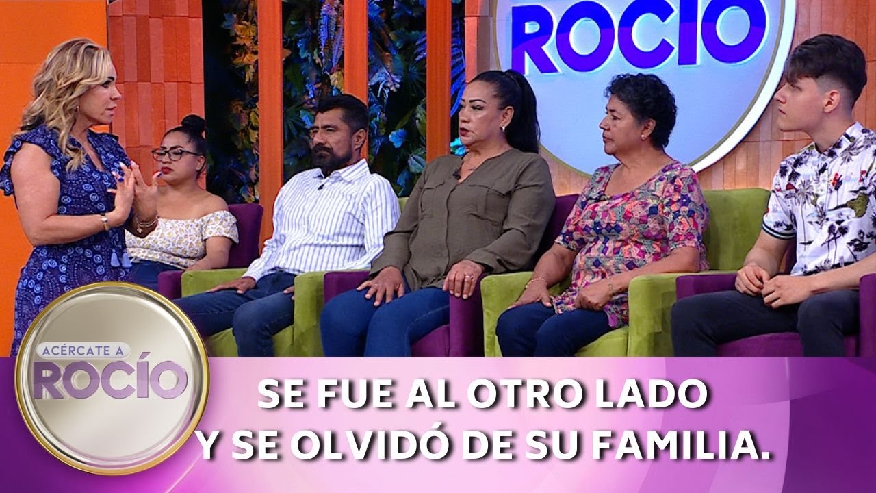 Se fue al otro lado, se olvidó de su familia | Programa del 25 de agosto del 2023 | Acércate a Rocío