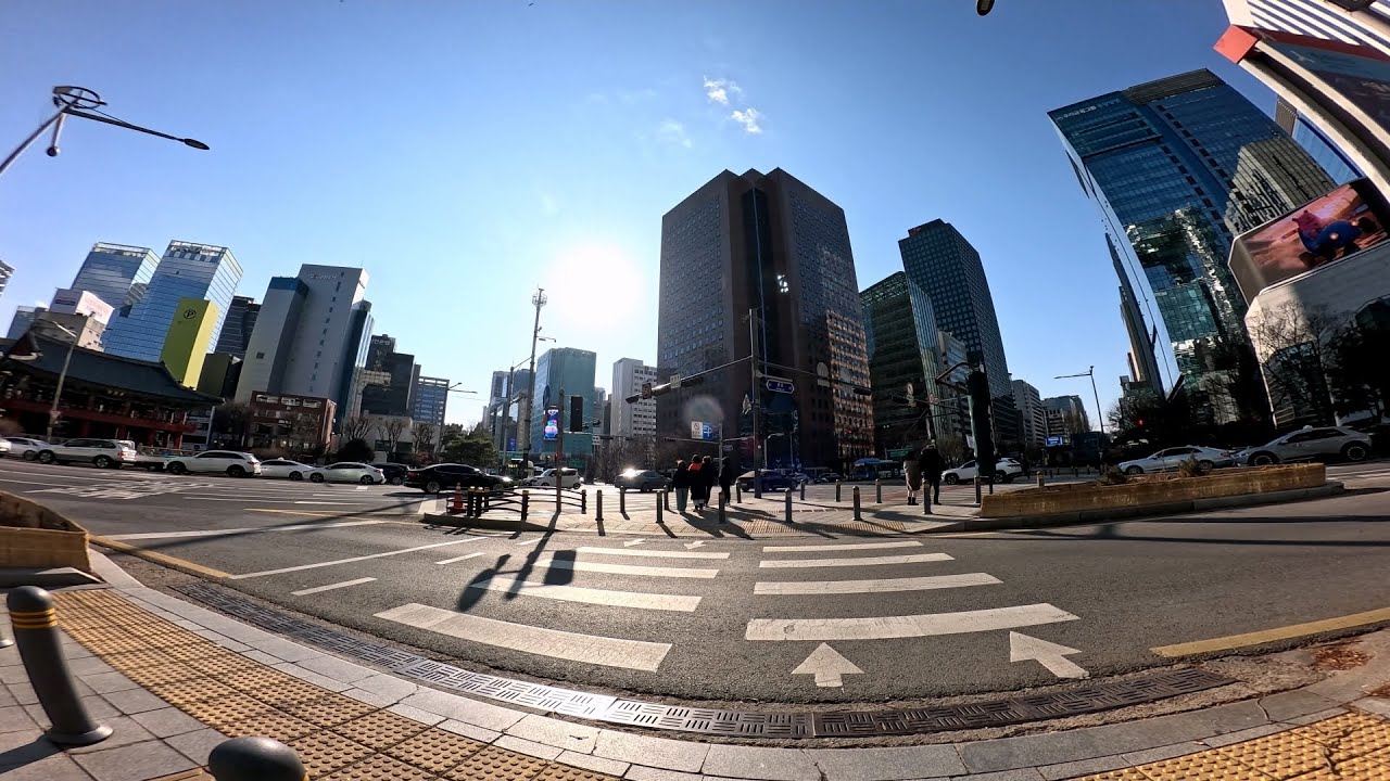 종각역사거리에서 만리재까지 걸어가기
