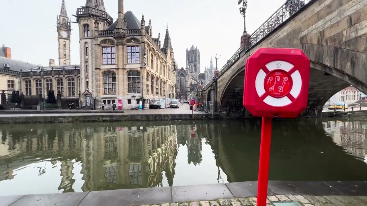 THE BEAUTIFUL TOWN OF  BELGIUM GENT ❤️🇧🇪❤️ EP 1