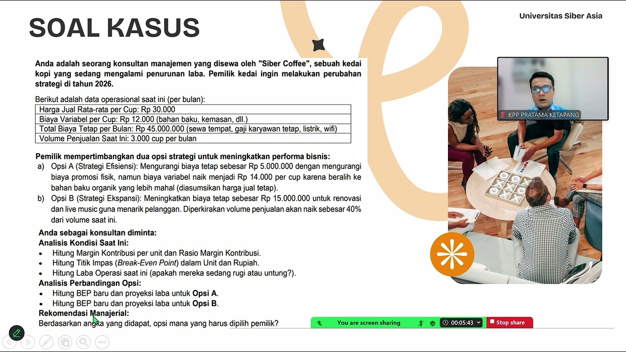 UAS Akuntansi Biaya TA 2025/2026 - Universitas Siber Asia