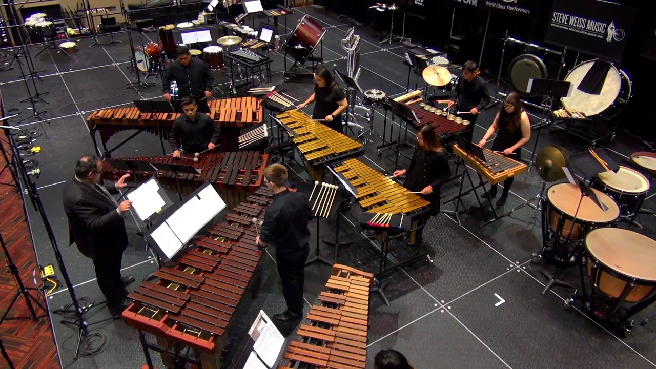 Not Far From Here by Blake Tyson - Pioneer High School Percussion Ensemble PASIC 2018