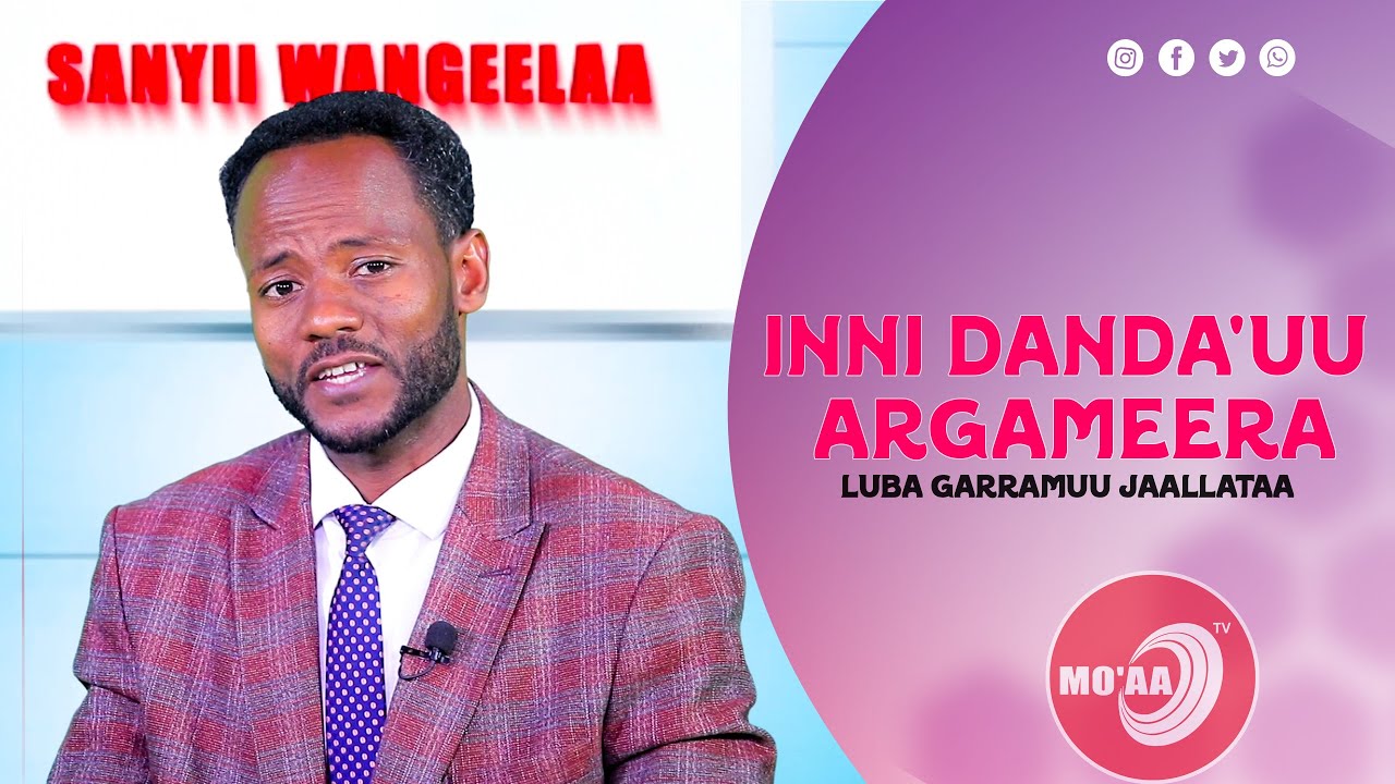 Sanyii Wangeelaa - Inni danda'uu argameera.