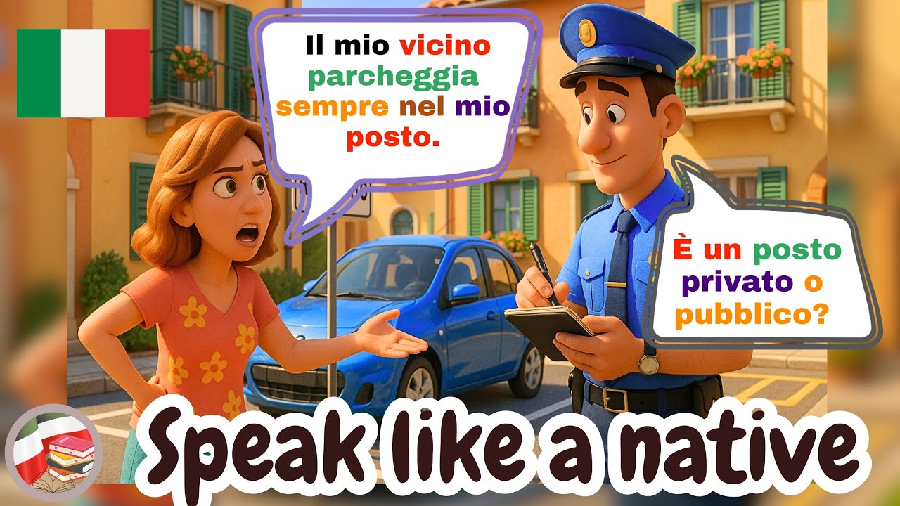 🇮🇹 15 Лёгких Итальянских Разговоров в Полицейском Участке - Учите Итальянский A1-A2 с Реальными Д...