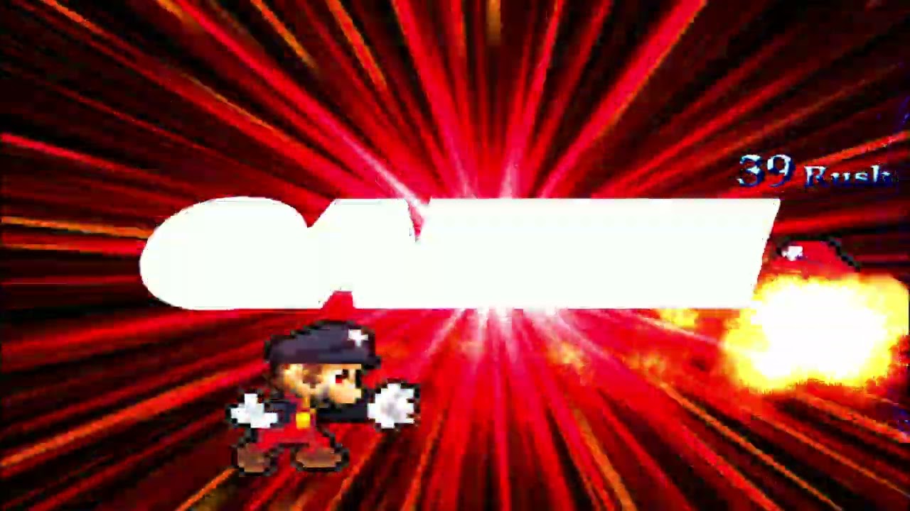 MUGEN AI Fights: Super Better Mario (new version) vs. Super Better Mario (old version, AI Patched)