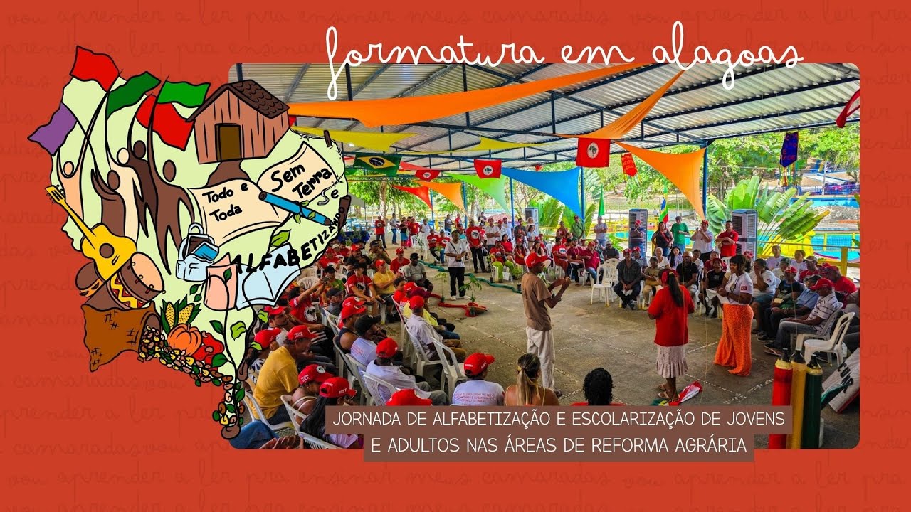 FORMATURA DA JORNADA DE ALFABETIZAÇÃO DE JOVENS E ADULTOS NE - ALAGOAS