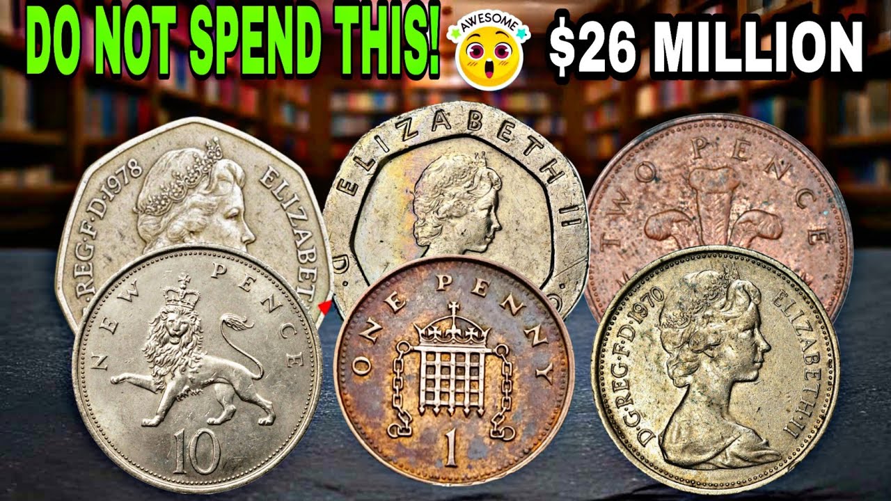 These 6 United Kingdom Coins Are Worth BIG MONEY Check Your Change NOW! 😱
