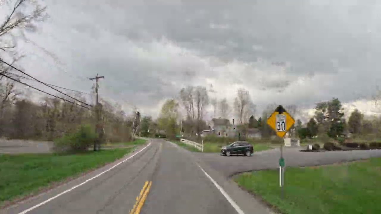 4K Columbia County Valatie NY 12184 Taconic State Parkway South Bound S/B  to New York City NYC