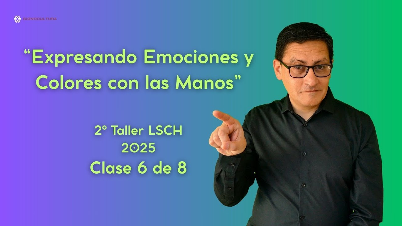 🎨 Aprende Colores, Emociones y Sentimientos en Lengua de Señas