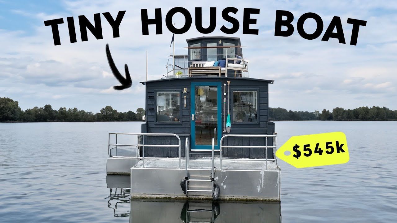 Inside a $500,000 Tiny House that Floats on Water!