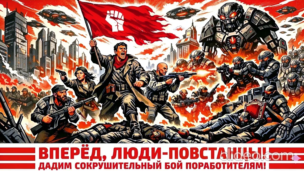 ВПЕРЁД, ЛЮДИ-ПОВСТАНЦЫ! 🌌 Революционный ГИМН человечества - ВАРШАВЯНКА (ver. 1)  |  Кржижановский