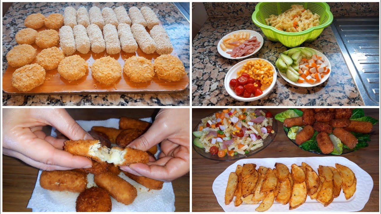 اروع واسهل نوكيت حضريهم بكمية كثيرة وغي ب نص كيلو دجاج🍤تقرميشة يسلام/مع سلطة وبطاطس مقرمشة