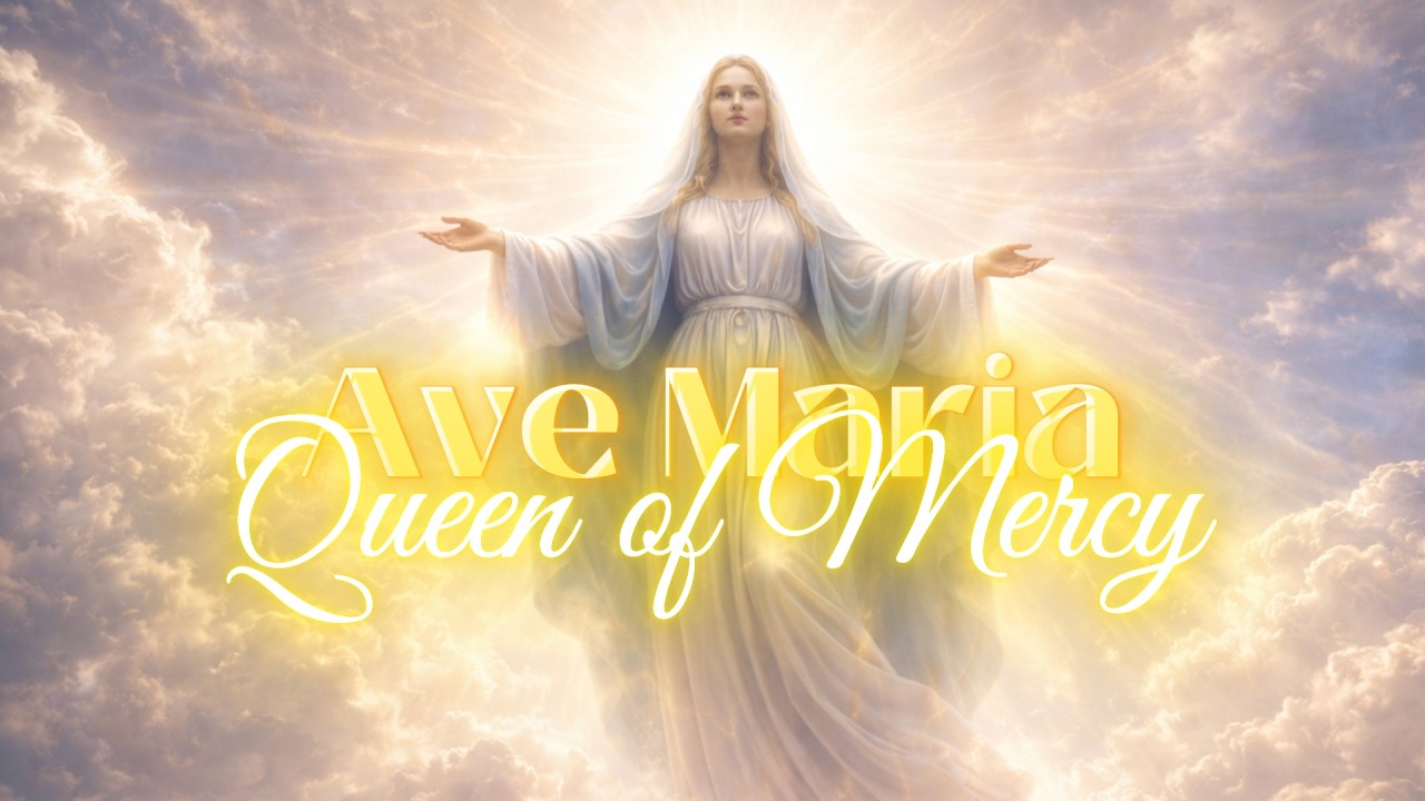 Ave Maria - Queen of Mercy | 432Hz Relaxing Music for Prayer | Grace Calm