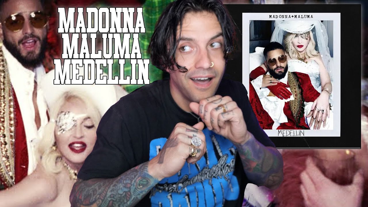 Madonna Ft. Maluma - Medellín REACTION