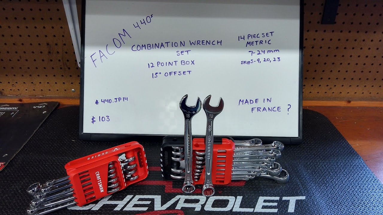 FACOM 440 vs CRAFTSMAN V-SERIES,what's up with this!🧐🔧,episode 17 in the combo wrench series