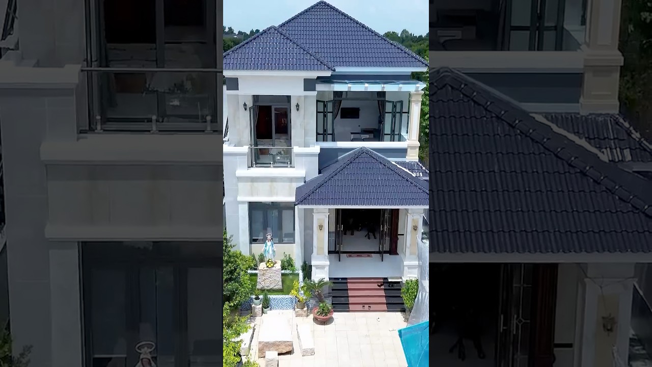 Ng&ocirc;i nh&agrave; 2 tầng cực chất vừa b&agrave;n giao