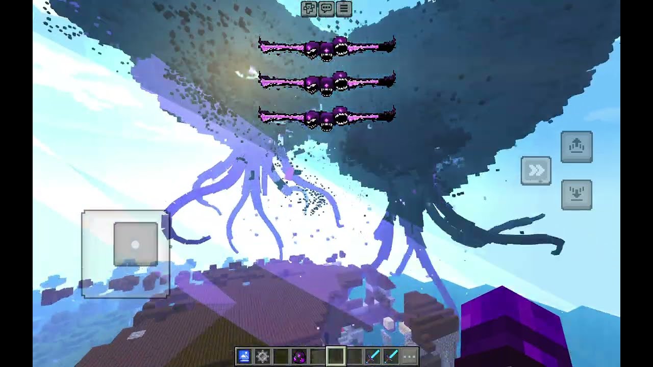 Decayed wither storm mod and shader