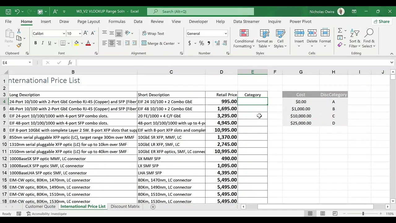 ADVANCED EXCEL:XLOOKUP FUNCTION BASICS AND HOW TO USE IT TO REPLACE VLOOKUP FUNCTION.