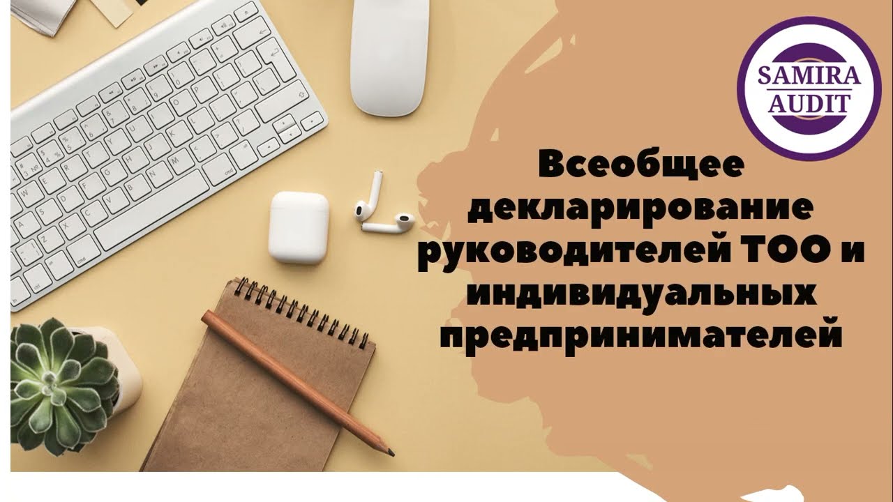 Всеобщее декларирование учредителей, директоров ТОО и ИП в РК с 01.01.2024г.