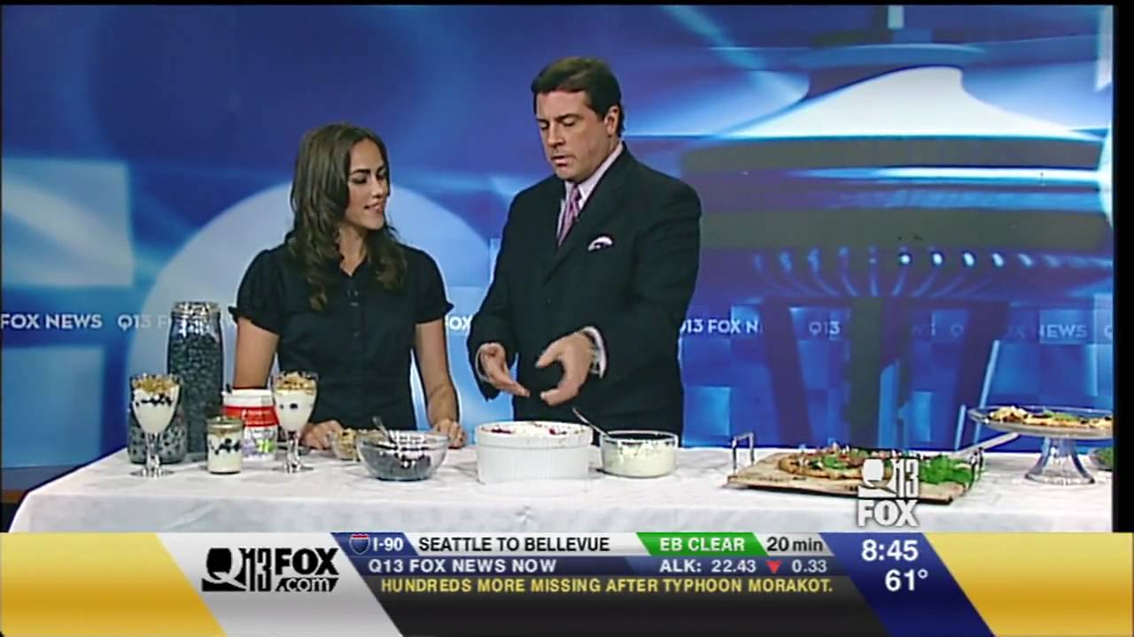 Blueberry Segment with Jill Sharpe on Fox Q13 Morning News