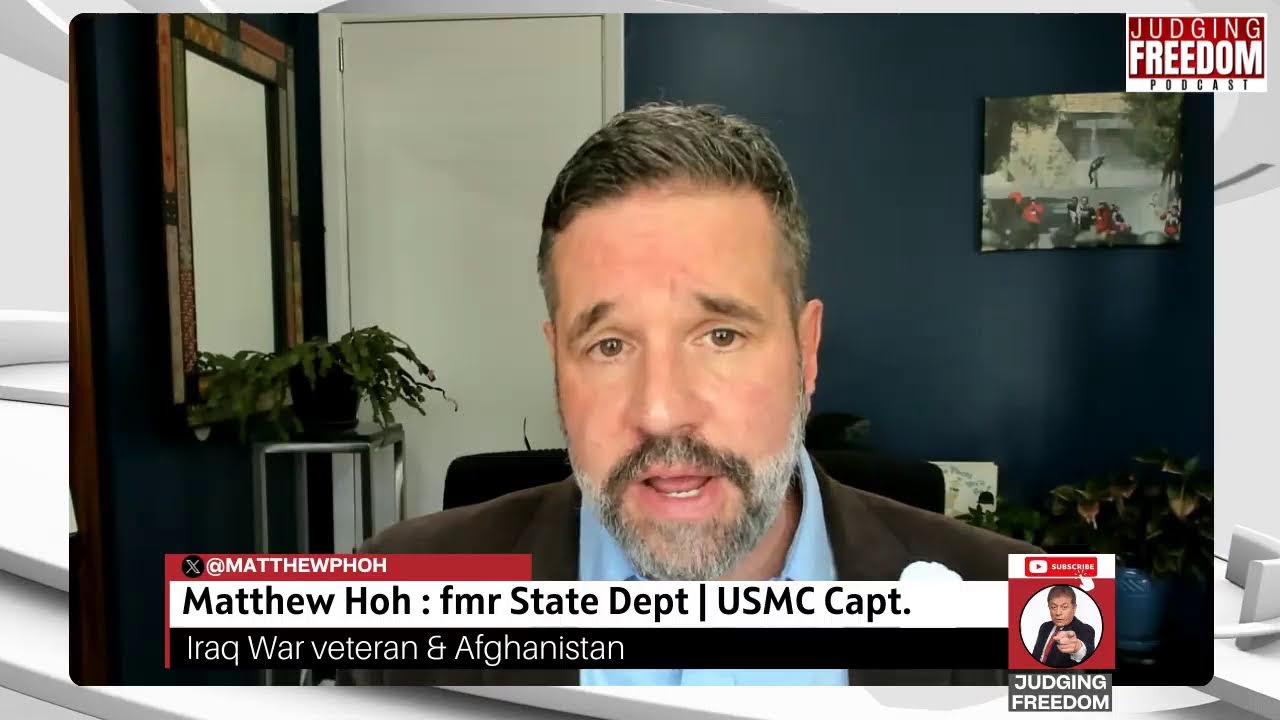 CPT. Matt Hoh : When Lies Push Nations Toward War - Why False Narratives Are So Dangerous