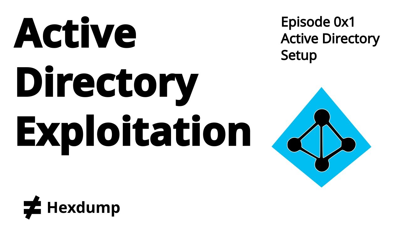 Setup a Simple Active Directory Lab!