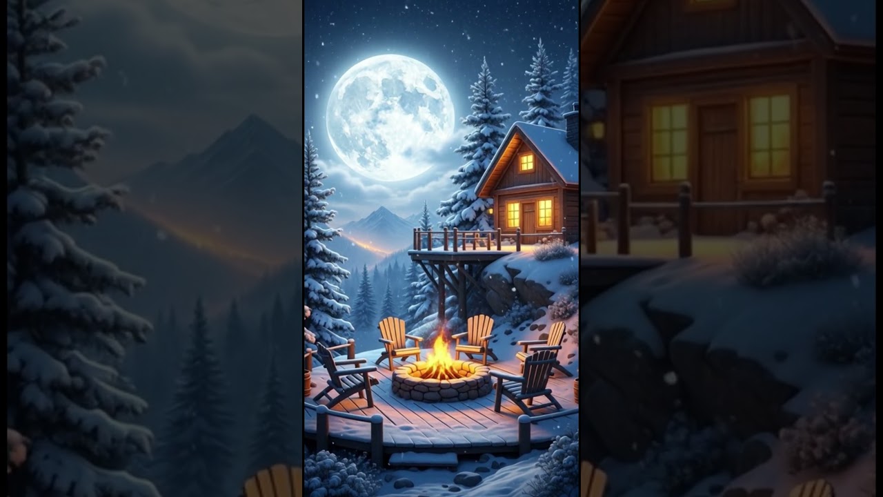 Peaceful Moonlight || Ocean Waves at Night || #shorts