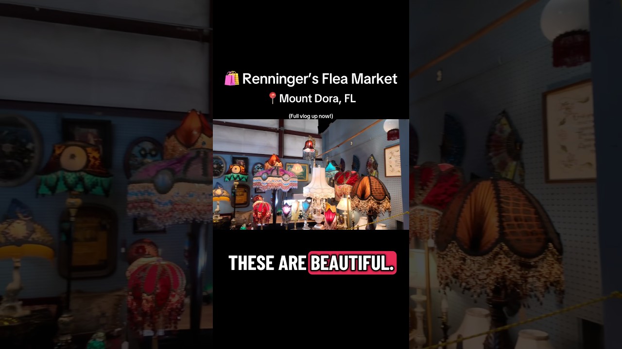 Renninger&rsquo;s Flea Market in Mount Dora 🛍️ | Full Tour & Finds #renningers #fleamarket #antiquehaul