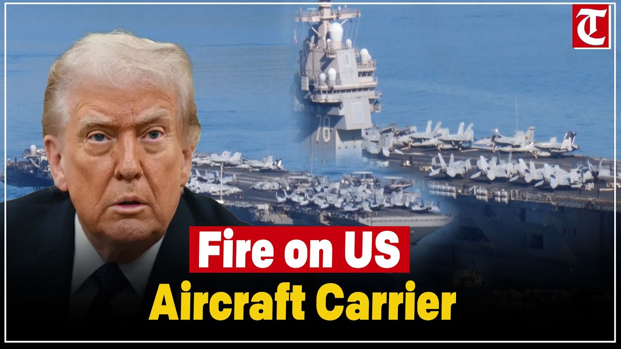 Fire Breaks Out on USS Gerald R. Ford in Red Sea; Two Sailors Injured, Carrier Operational