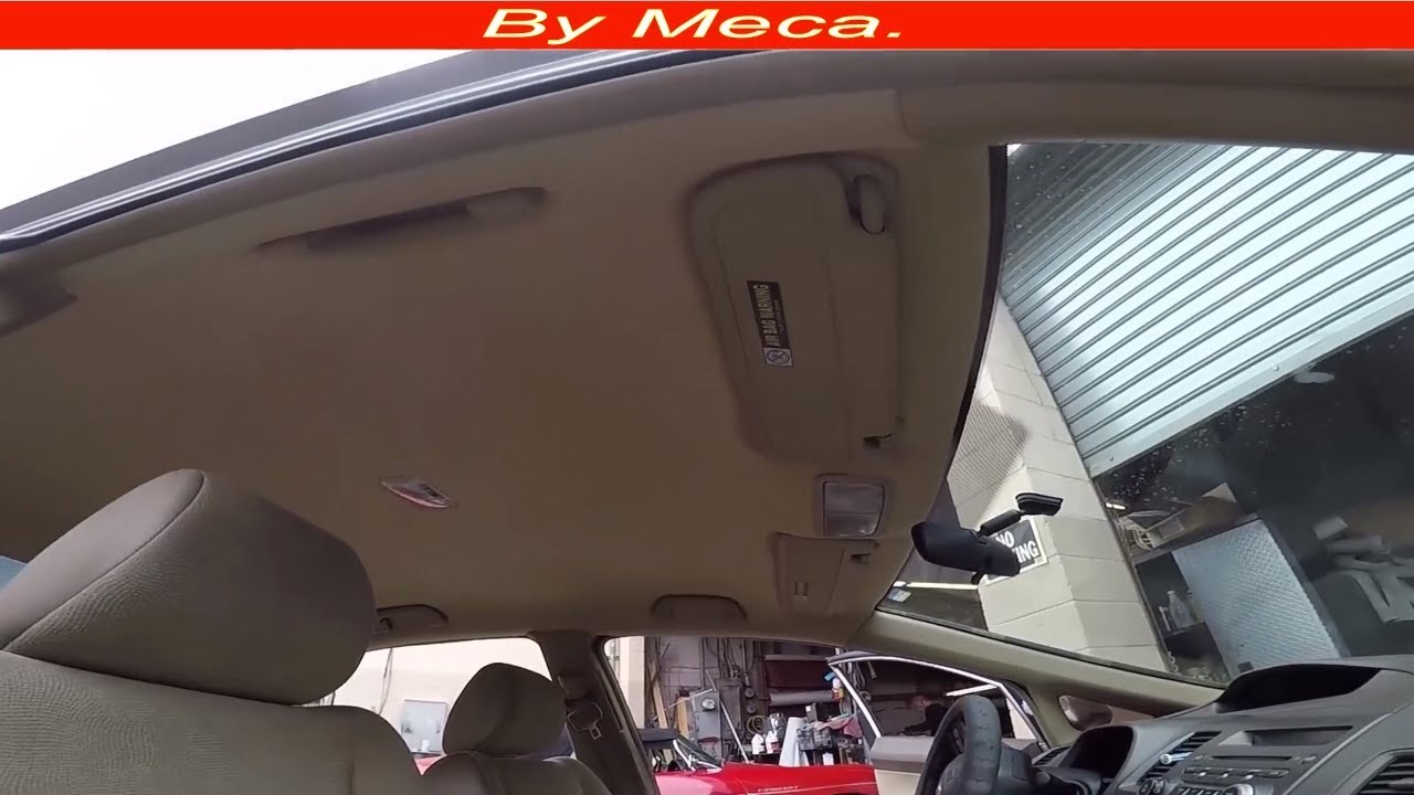 How to Upholster Honda Civic Headliner - AUTO UPHOLSTERY.