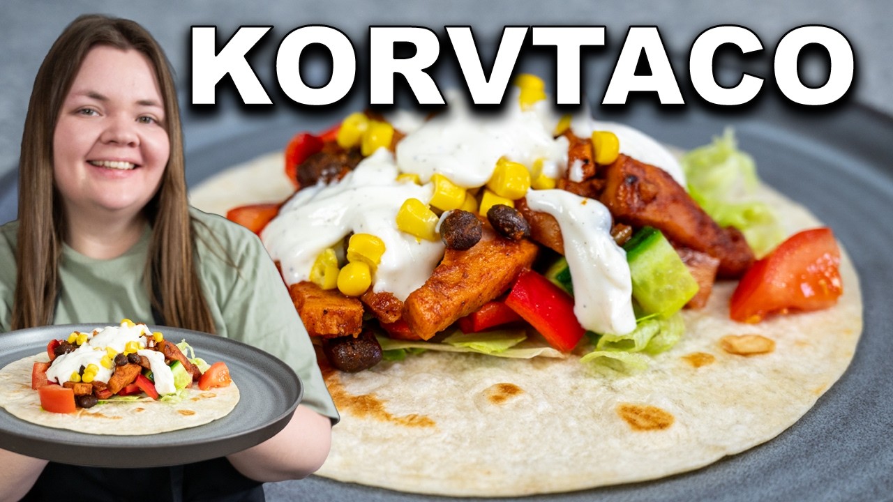 Enkel middag med falukorv