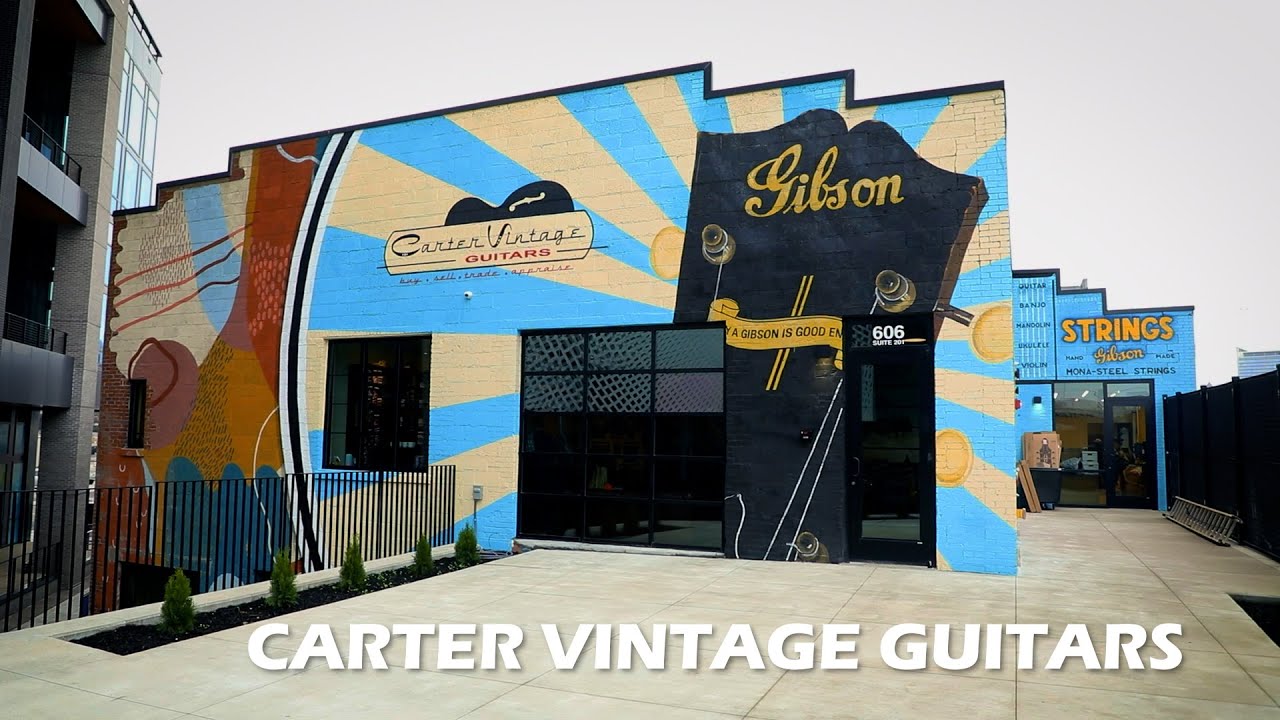 Carter Vintage Guitars - Grand Re-opening - Rock & Review with Eric Dahl