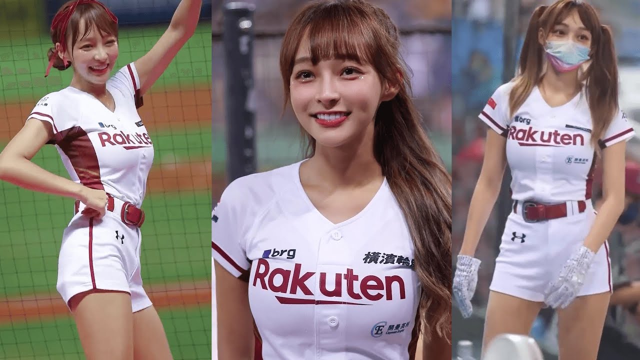 林襄がピッタリ衣装で揺れるダンスと美脚！ rakutengirls 林襄 リン・シャン  (mizuki) 台湾チア