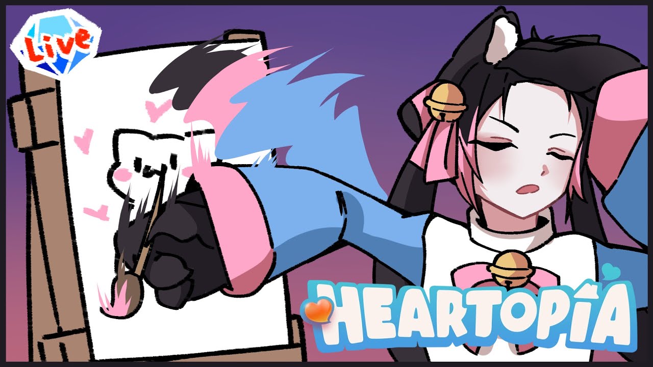 [🔴Live] วิญญาณจิตรกรมันรุนแรง Heartopia | MaewBaew Vtuber |